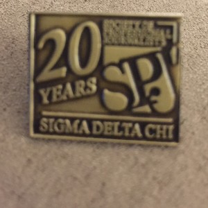 SPJ 20 Year Pin